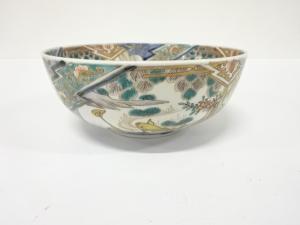 古伊万里　染錦　大鉢